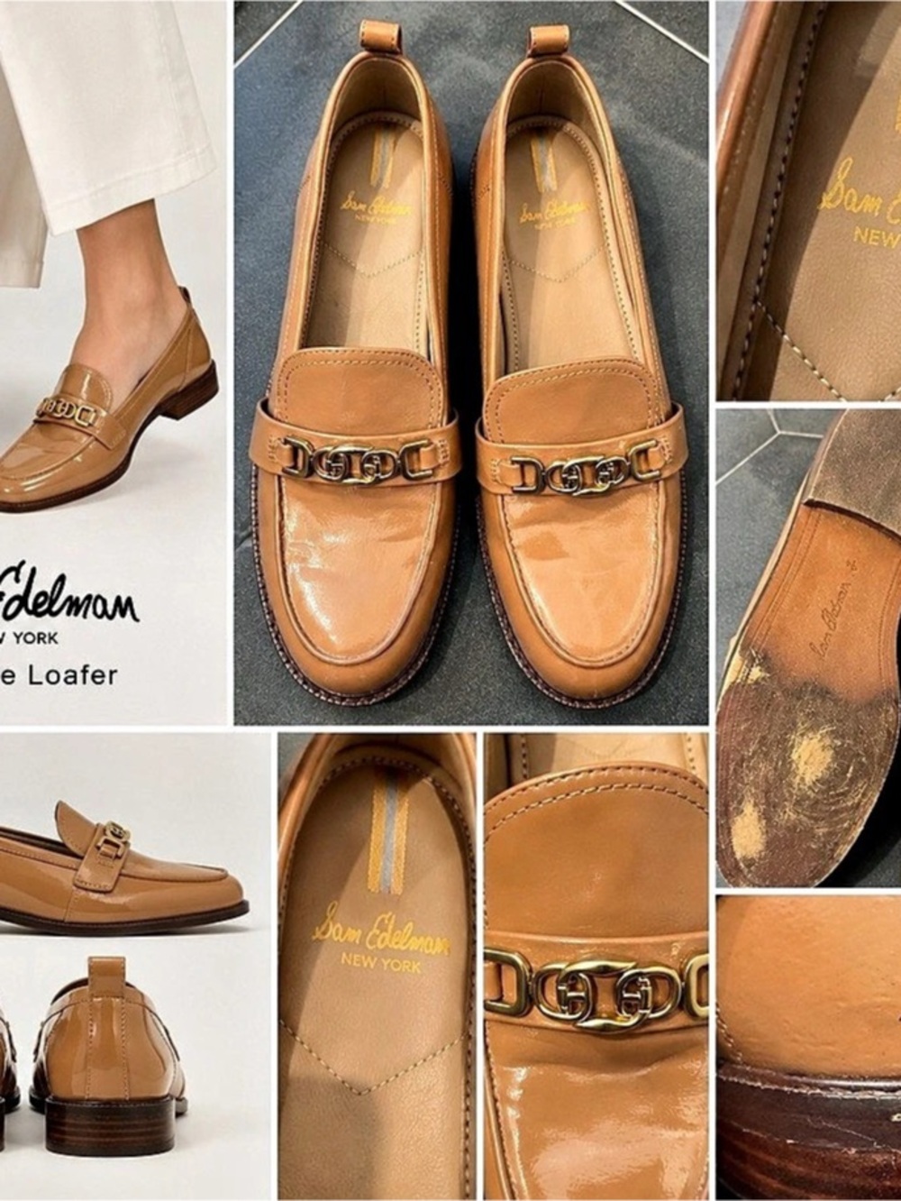 Sam Edelman Loraine Loafer in Brown